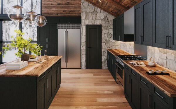 Blaze Black Shaker Cabinet - Tivoli Kitchen and Bathroom Design