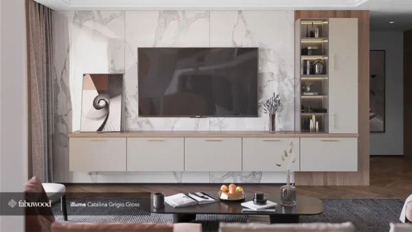 Catalina Sample Cabinet Door Carbone Matte - Tivoli Kitchen and Bathroom Design