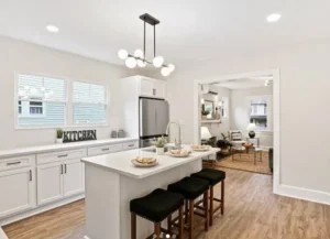 Discovery Sample Cabinet Door Frost By Fabuwood Cabinet - Tivoli Kitchen and Bathroom Design