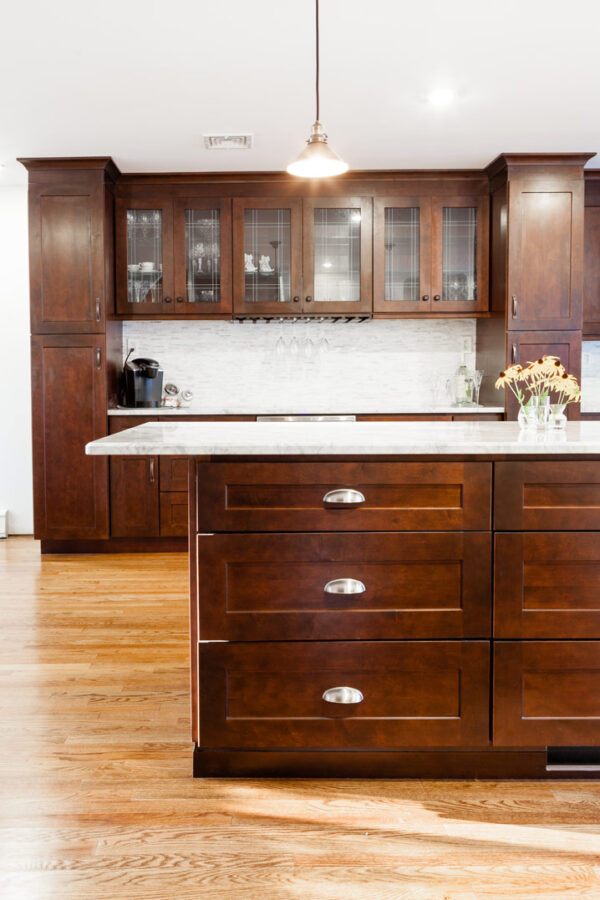 J&K Contemporary S1 Java Coffee Cabinet C - Tivoli Kitchen and Bathroom Design