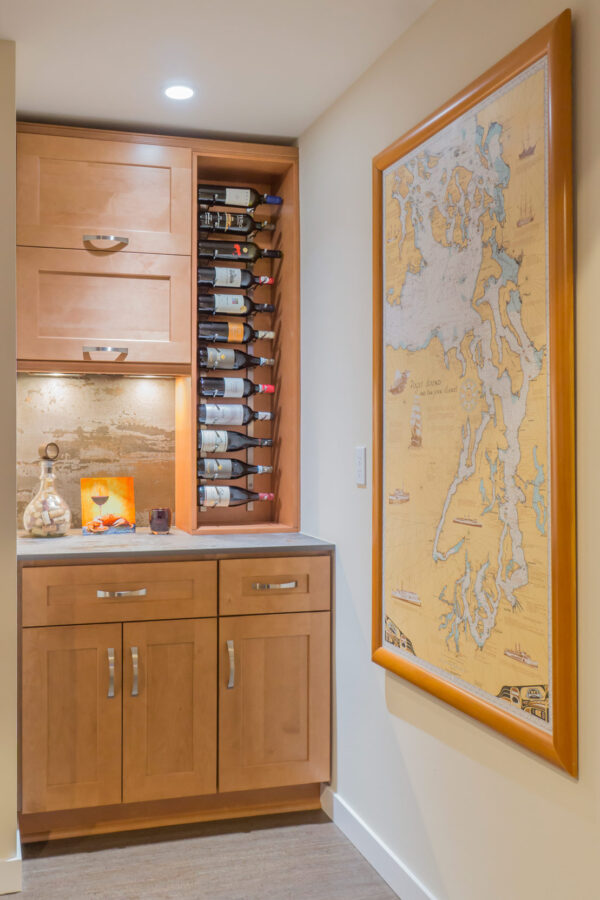 J&K Contemporary S2 Almond Cabinets B - Tivoli Kitchen and Bathroom Design