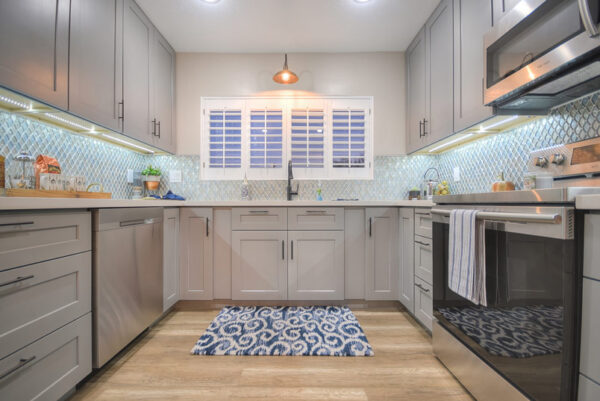 J&K Contemporary S5 Castle Grey Cabinets B 1 - Tivoli Kitchen and Bathroom Design