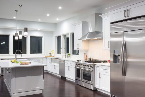 J&K Contemporary S8 White Cabinet D 1 - Tivoli Kitchen and Bathroom Design