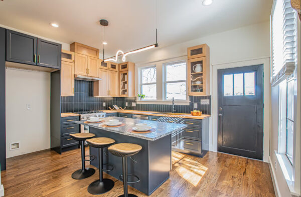 J&K Transitional B8 Butterscotch Cabinet A - Tivoli Kitchen and Bathroom Design