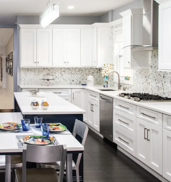 Nexus Sample Cabinet Door Frost By Fabuwood Cabinetry - Tivoli Kitchen and Bathroom Design