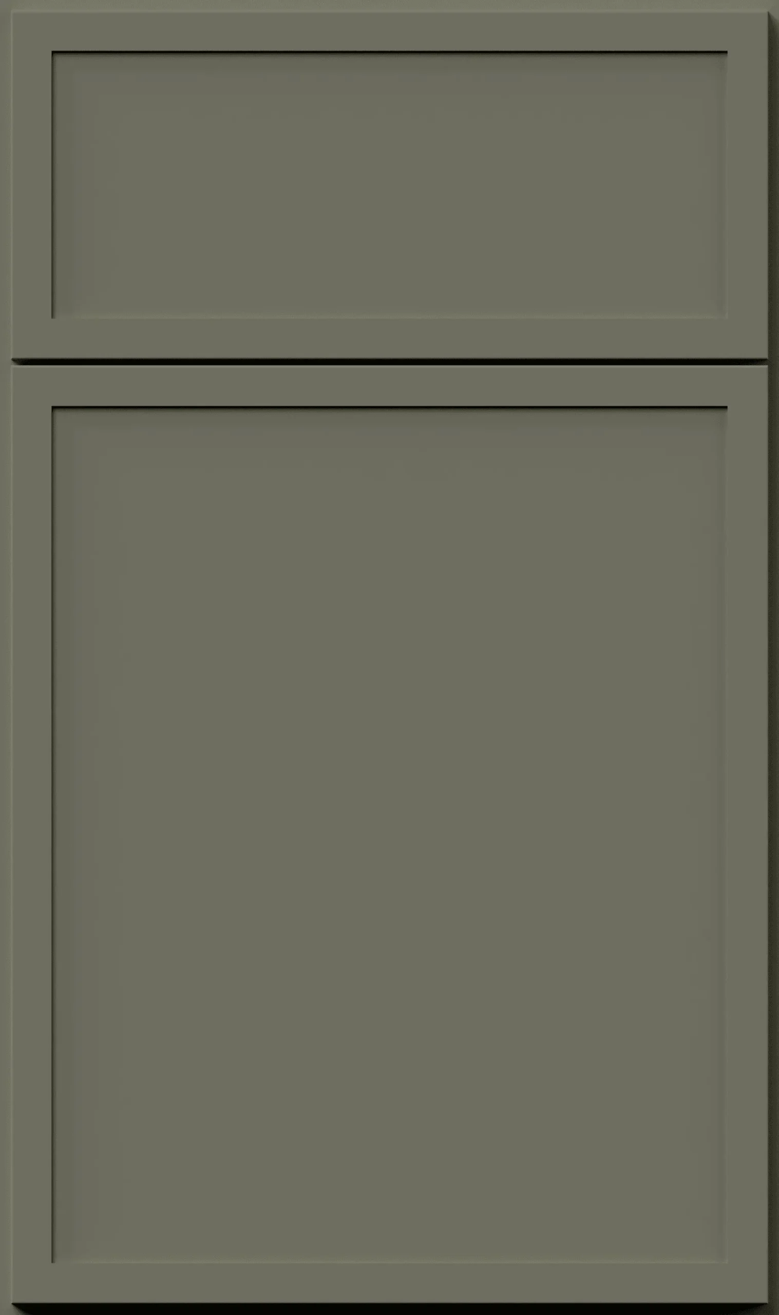 Luna Forest Green Kitchen Cabinets