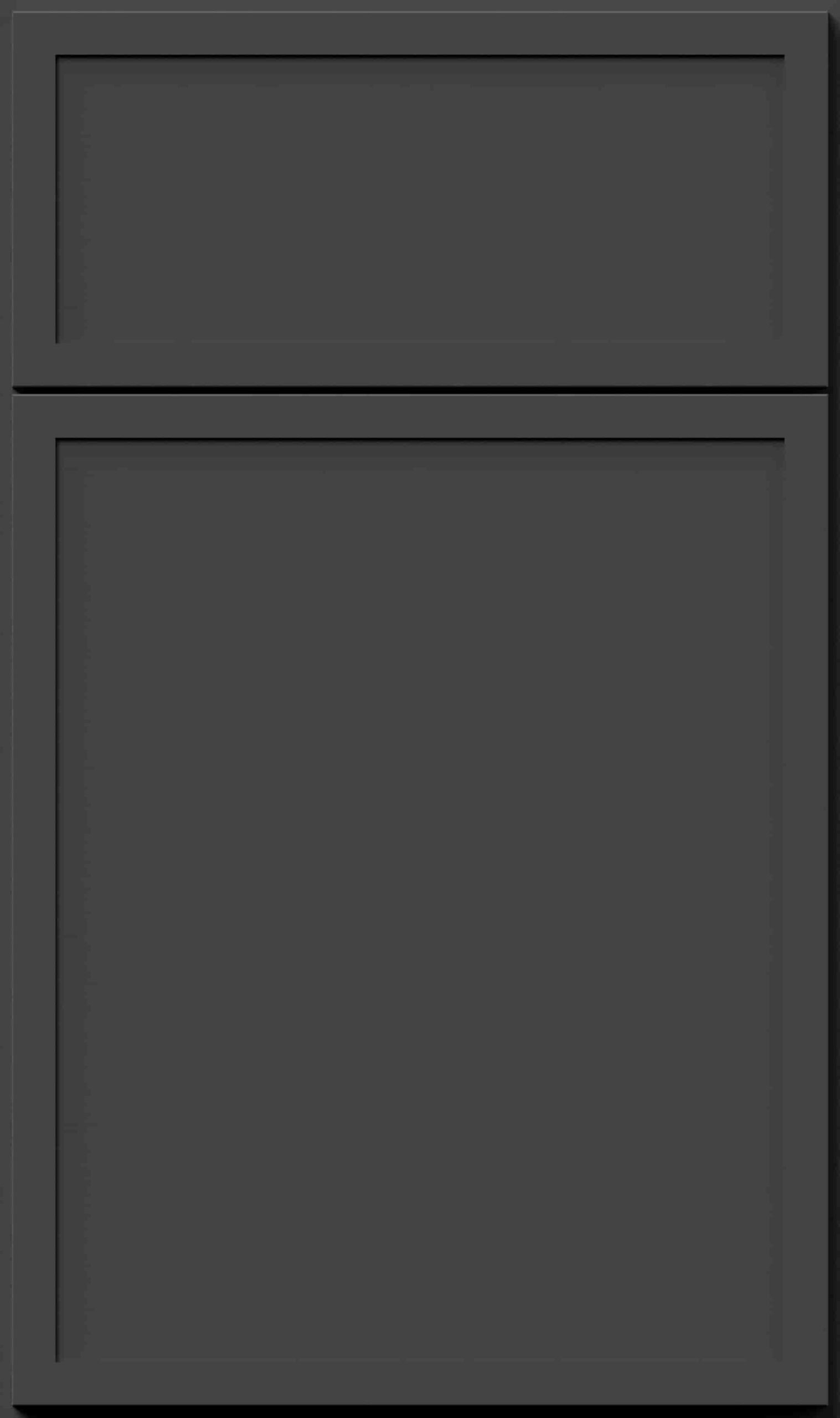 Luna Graphite Black Kitchen Cabinets