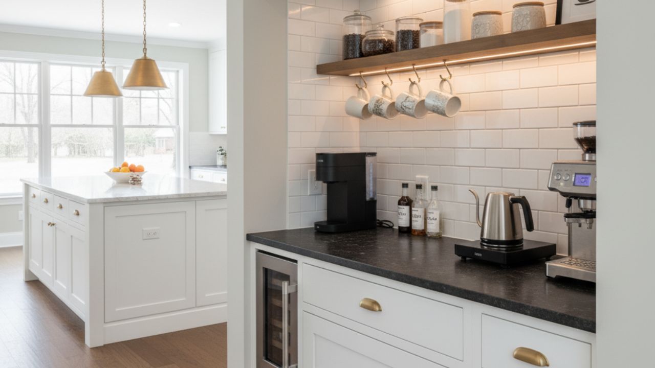Coffee Bar Ideas For Small Spaces