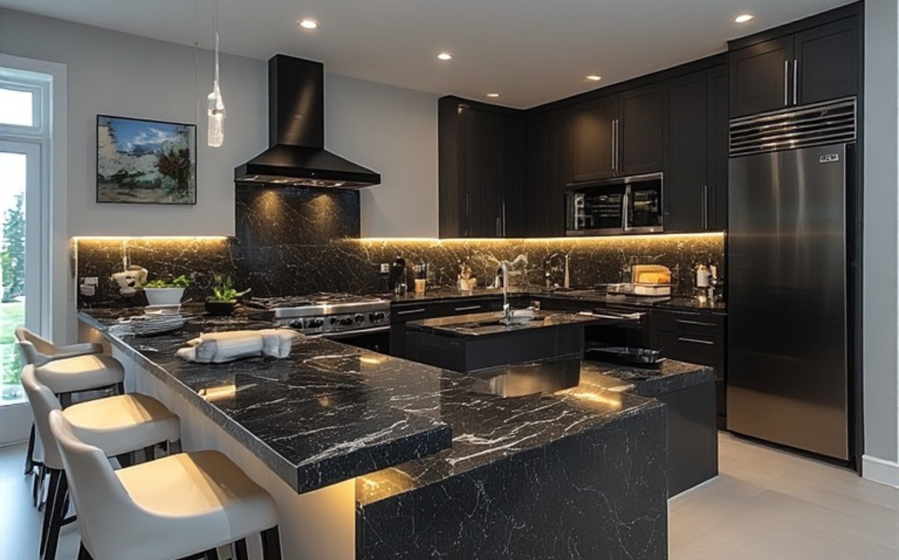 Black Granite The Monochrome Practice