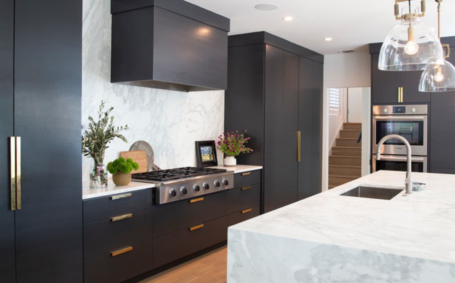 Black and White Kitchen Cabinet Comparison