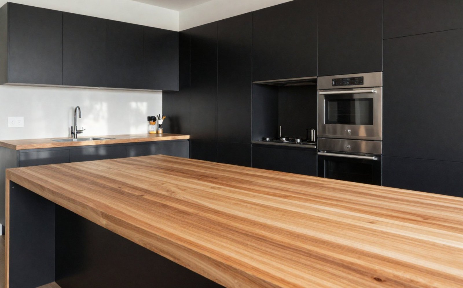 Butcher Block (Light Wood) Warm Contrast