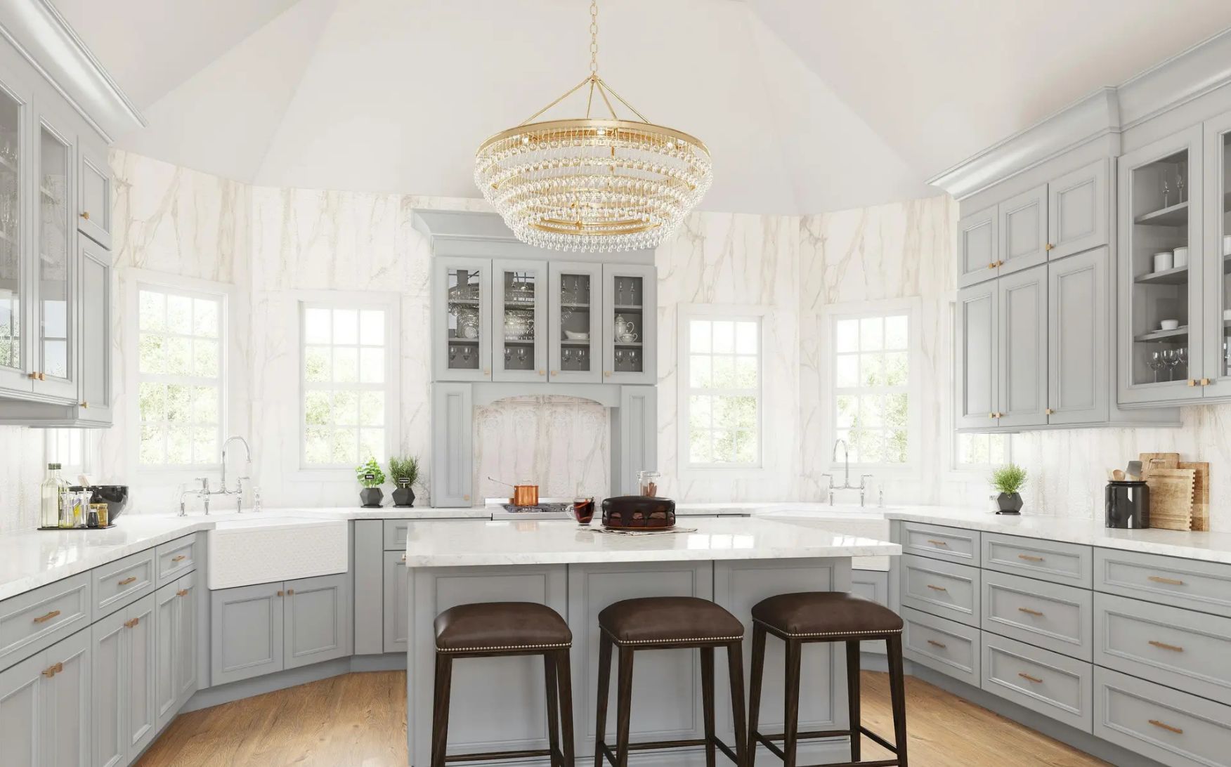 Grey Cabinets