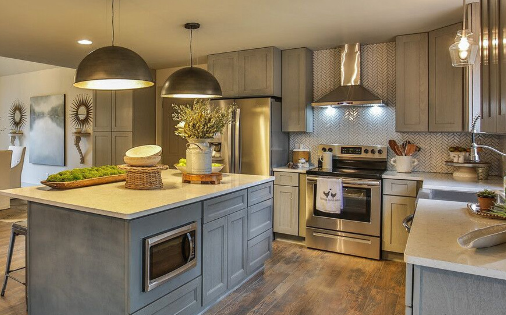 Light Grey Kitchen Cabinets Ideas