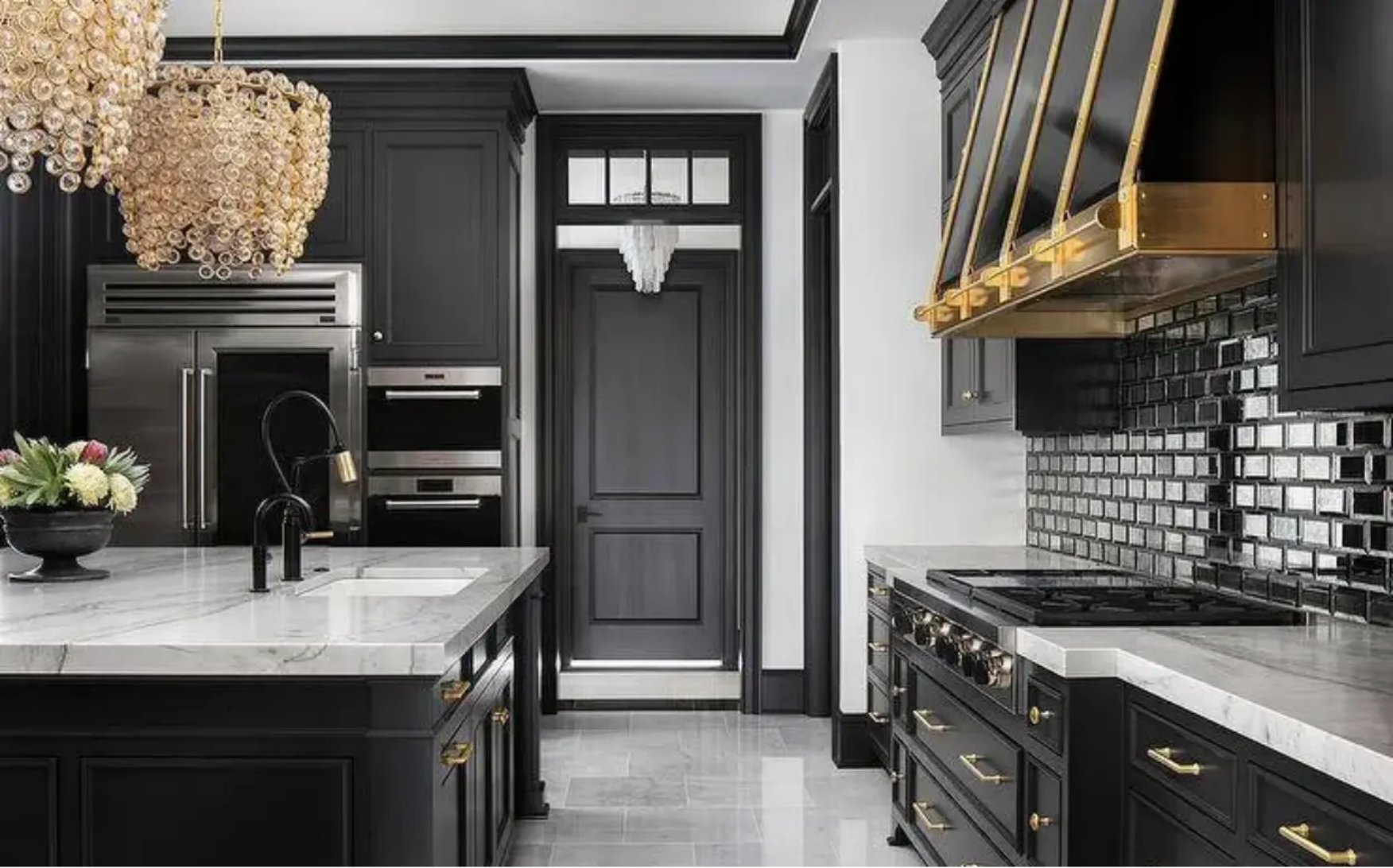 Gray Marble or Quartz for a Balanced Look
