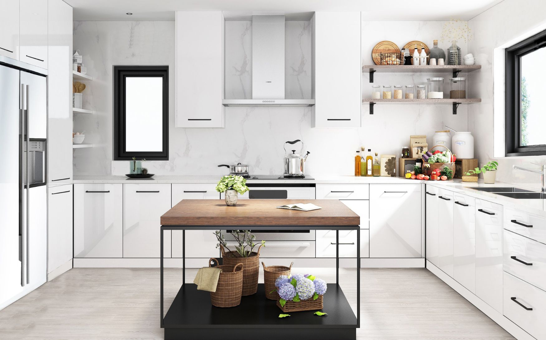 What are Frameless Cabinets