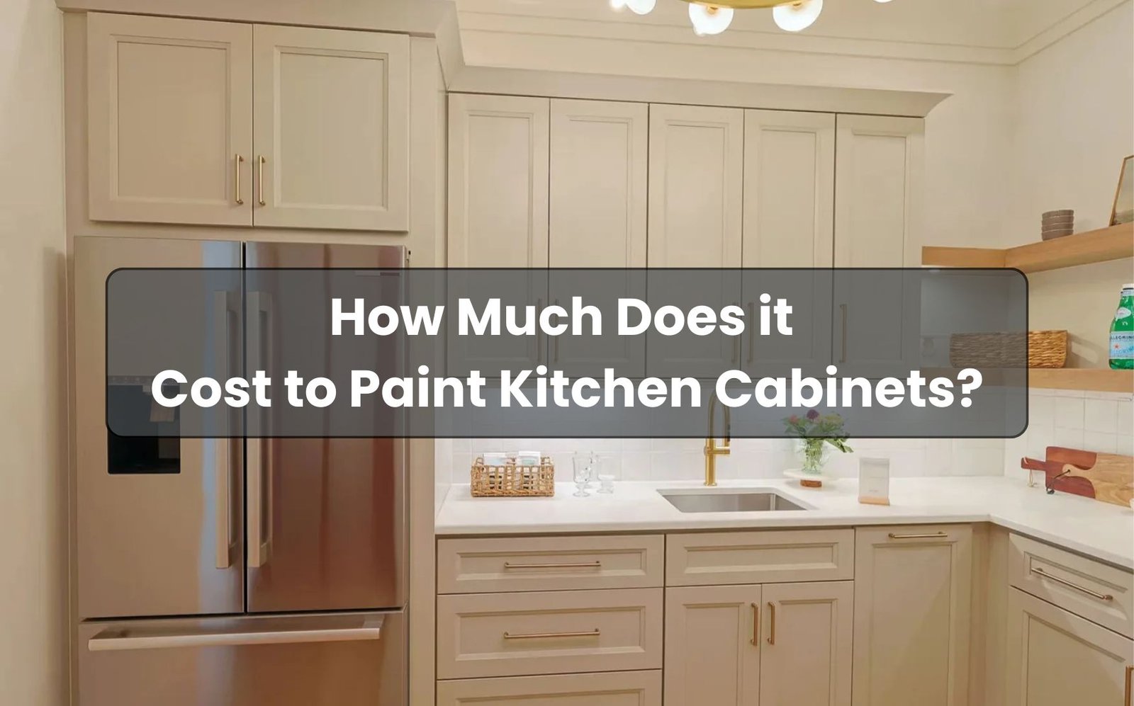 How Much Does it Cost to Paint Kitchen Cabinets