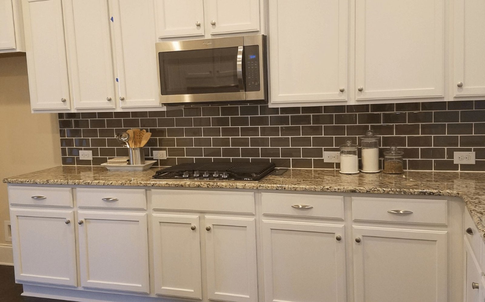 Partial Overlay Kitchen Cabinets