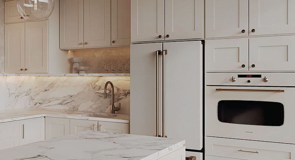 Champagne Maple Shaker Cabinets